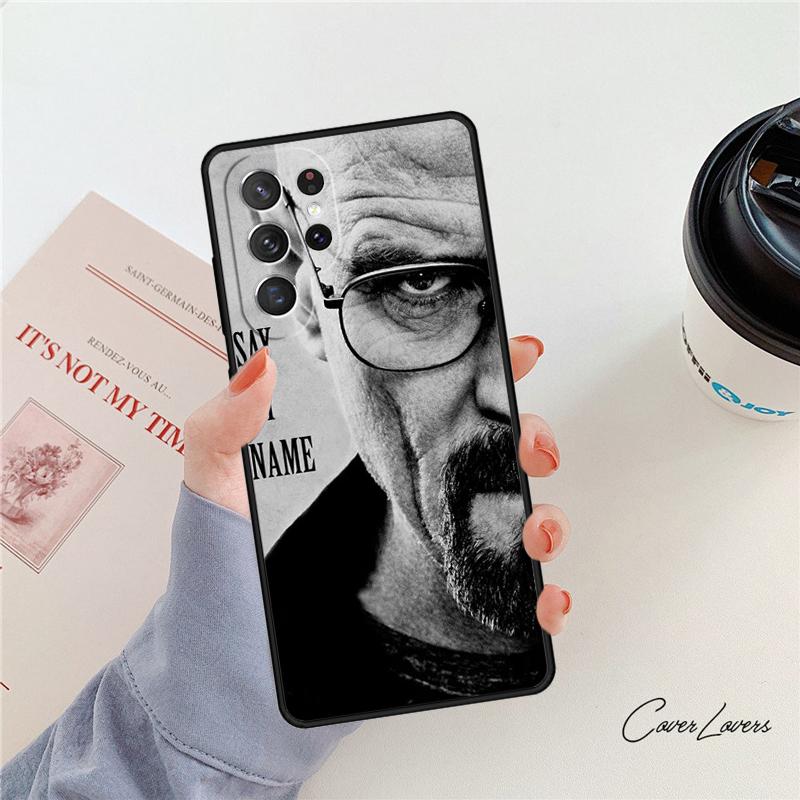 Heisenberg Breaking Bad phone case For Samsung Galaxy S24 S25 S23 S22 Ultra Note 10 20 Plus S20 S21 FE Cover