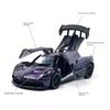1:36 Scale Alloy Simulation Sports Car Model With Openable Doors And Hood, Youngsters' Toy Collectible Gift