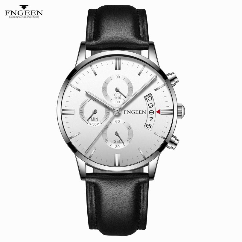 Watch Men's Student Sports Quartz Watch Waterproof Fashion Trend Luminous Belt Men's Watch Wrist Watch