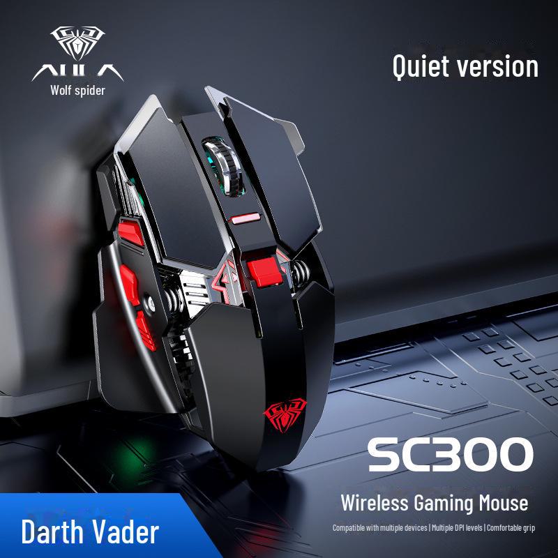 AULA Wolf Spider SC300 Wireless Gaming Mouse with Mechanical Features