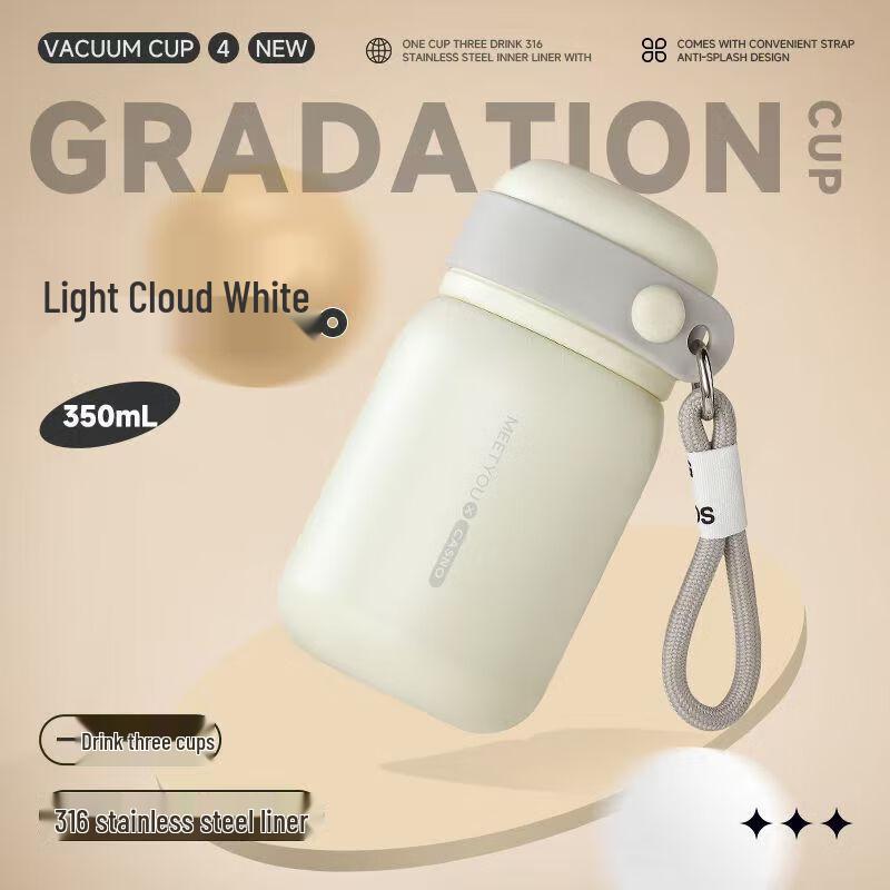 Shangqi Gradient Insulated Tumbler with Straw