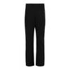 Salvatore Ferragamo Cotton Blend Trousers Black