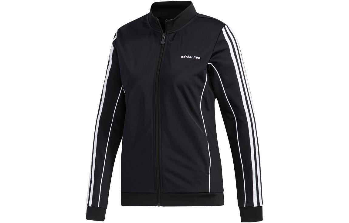 Adidas Neo Jackets Women s Black Stand Collar Moderate Other GP5805 L