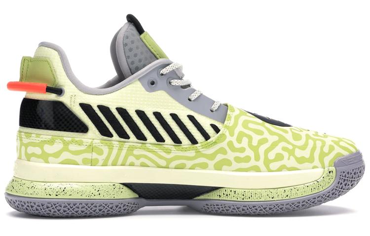 Li Ning WOW 7 Way Of Wade 7 Cushioning Lightweight Low Top Basketball Shoes Men's Green White ABAN079-13