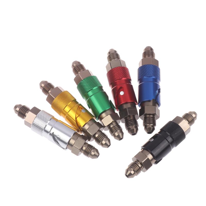 Aluminium An-3 An3 Motorrad Bremsleitung Schlauch Flüssigkeit Schnellverschluss Anschluss Fitting Adapter Kit