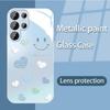 Love Smiley Face Suitable for Samsung S23ULTRA Mobile Phone Case S24 Girl S22 Skin Friendly A53 Sense A34 All Inclusive A1