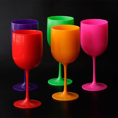Reusable Champagne Flutes Glasses Pp Plastic Wine Glasses Dishwasher-Safe Champagne Glass Wine Party Supplies