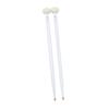 2pcs Drum Mallet Drum Stick Double Sided Drum Mallets Good Hand Feel Sticks Felt and Maple Tips Double Ended Drumsticks