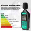 Aneng Digitaler Lärmmesser 35 dB-135 dB Dezibelmesser LCD-Display Schallpegelmesser Hochpräzise
