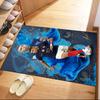 Mbappe 289 Floor Mat Perfect for Outdoor Playrooms Study room Foyer Anti-slip Rug Anime Office Decor Spiritual Gift