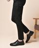 Men's Leather Slip-on Formal & Casual Shoes - Cowhide Wedding & Dad Shoes