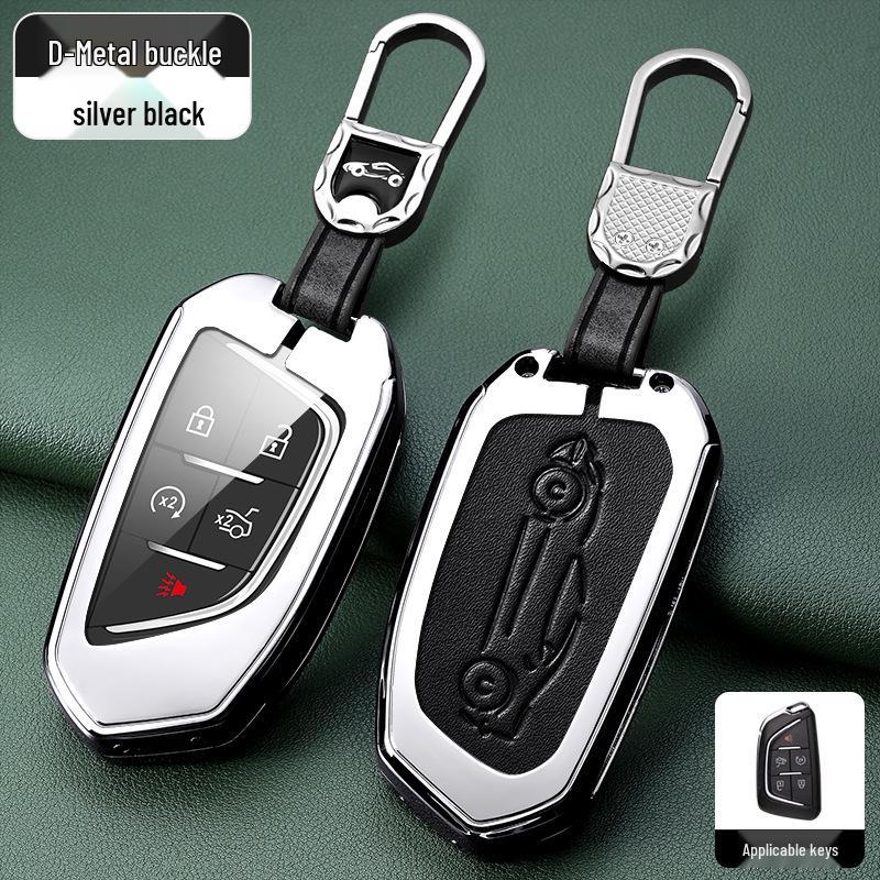 Cadillac XT5, CT5, XT4, XT6, CT6, XTS, ATSL, CT4 Premium Metal Key Cover