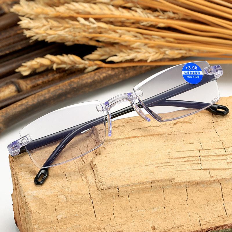New Blue Light Blocking Reading Glasses Women Men Bifocal Far Near Magnification Eyewear Presbyopic Glasses 0 To +4.0