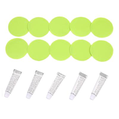 10Pc Pvc Glue For Air Mattress Inflating Bed Boat Sofa Repair Kit Patches Glue