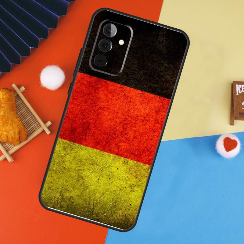 Germany Flag Banner Case For Samsung Galaxy A54 A34 A14 A55 A35 A33 A53 A13 A23 A17 A06 A16 A56 A36 A52 A32 A15