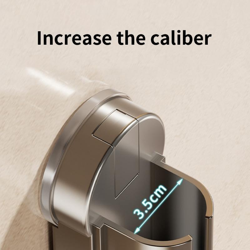 ABS Úložný stojan Držáky na elektrické zubní kartáčky Nástěnný Bez vrtání Koupelnové organizéry s přísavkou do sprchy