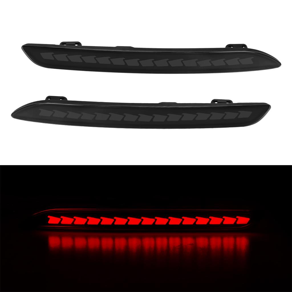 For Honda Accord  2025 2025LED Rear Bumper Reflector Light  Auto Brake Warning Lamp Waterproof Multi-function Car Accessories