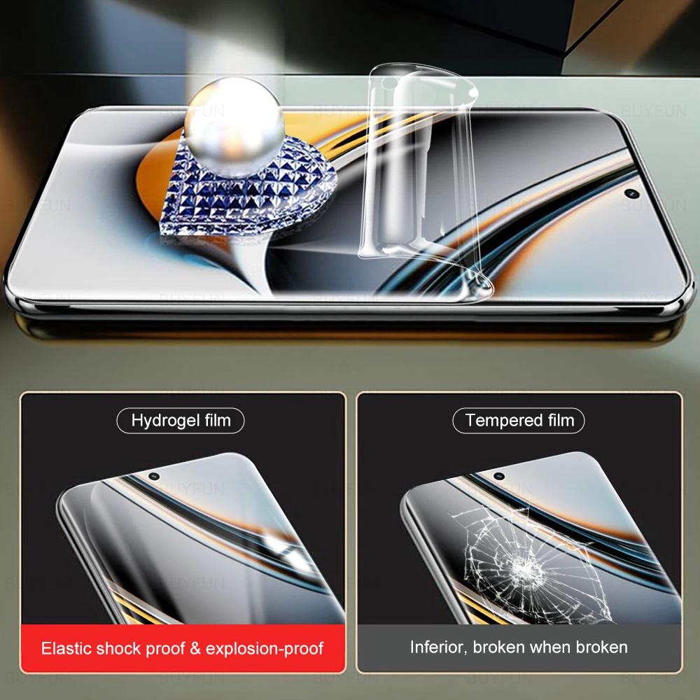 5PCS Front Hydrogel Film For Realme 15 15T 14 14T 14x 13 12 12+ 11X 9 8 7 6 GT C75x C63 C65s C67 C65 C61 C55 C53 Note 60 60x 50 Pro+ Plus 4G 5G 2025