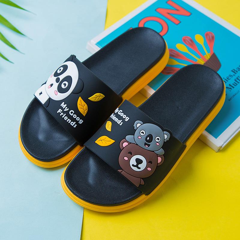 Summer cartoon slippers women wear outdoor bathroom bath home ladies indoor cute cool slippers