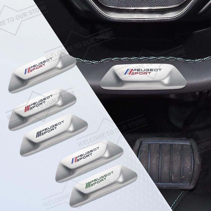1 Pcs For Peugeot 5008 4008 208 508 3008 308 GT Line Emblem Car Steering Wheel Sticker Interior Decoration Emblem Auto Styling