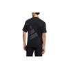 adidas T Shirts Men's Black Crew Neck Moderate Straight Fit GQ1170