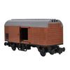 NOU Set de Cărămizi MOC Vagon de Marfă Tren Retro Maro, Kit MOC Vagon Închis, Jucărie Colecționabilă Hobby, Blocuri de Construcție Compatibile