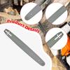 Chain Saw Guide Bar Replacement Metal Silver Professional High Accuracy Wear Resistant Repair Parts