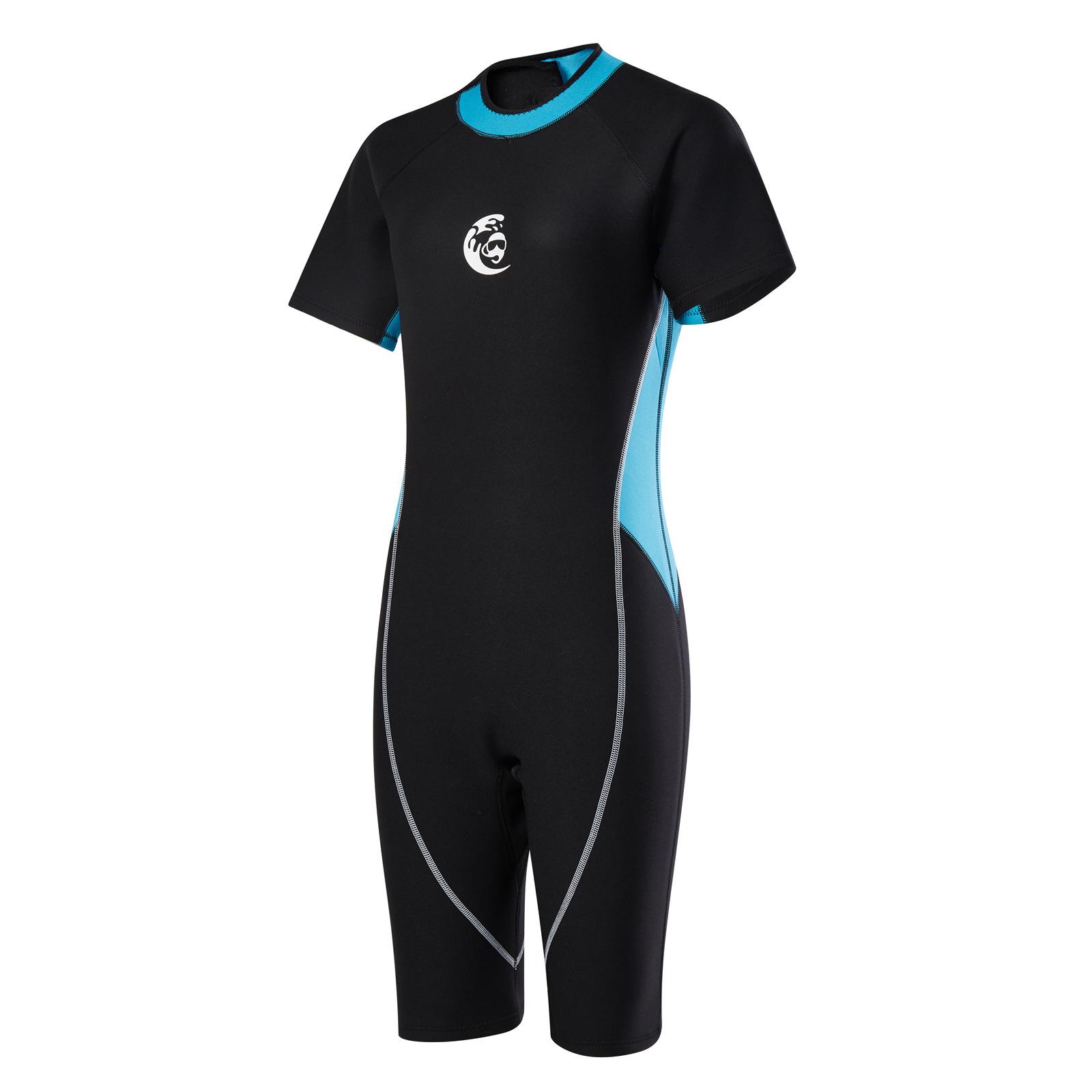 

1.5MM One-piece Diving Suit Women s Sunscreen Snorkeling Surfing Wet Thermal Swimsuit R012 Dry Beach XL