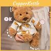 Adorable Barcelona Bear Plush Toy Cute Teddy Bear Pillow For Girls Birthday Gift