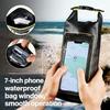 IP68 Waterproof Mini Bucket Bag CaseMate Soap Bubble Dry Sack with Strap for Beach Hiking Camping