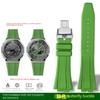 GA-2100 watch band  For Casio GBM-2100/GM-2100/GA-B2100 Series Quick Release Protruding Rubber Watch Band Strap Bracelet 16mm