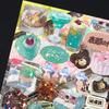 45Pcs/Set Romantic Memory Retro Stickers Book Decorative Scrapbook Journal Diy Planner Supplies Stationery Gift for Girls Kids