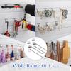 Supermarket Shelf Channel Hook Display Accessories Single Wire Hook Slot Panel Hooks Metal Display Hooks for Merchandising