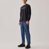 Skechers Sun Protection Cool Breathable Tapered Knit Sports Pants Men pants Deep-Sea-Blue P225M090-0079