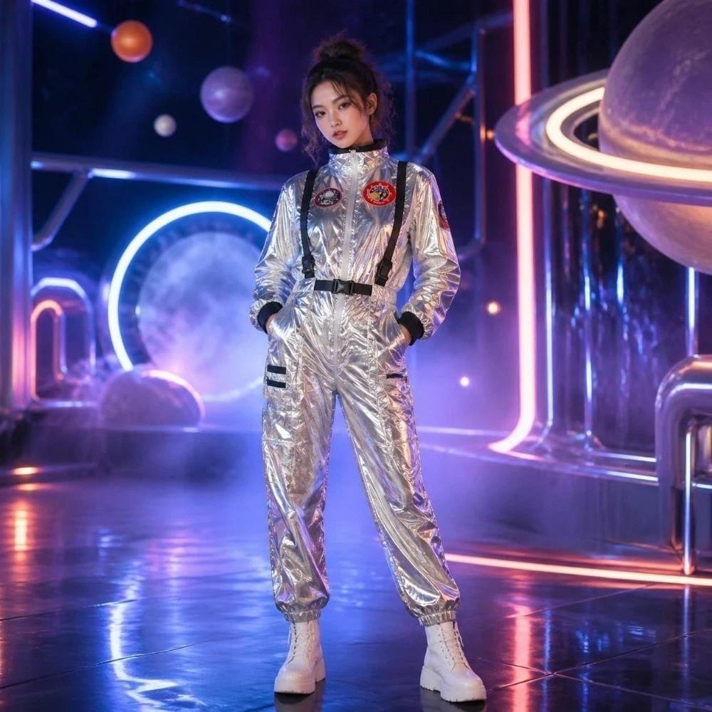 Jumpsuit Astronaut Costume Halloween Cosplay Costume Space Explorer Spaceman Suit Halloween