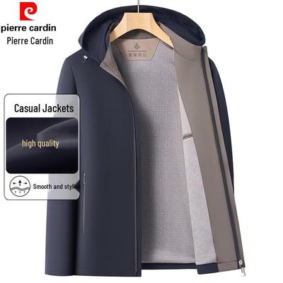 Men's Detachable Hooded Spring Autumn Jacket
