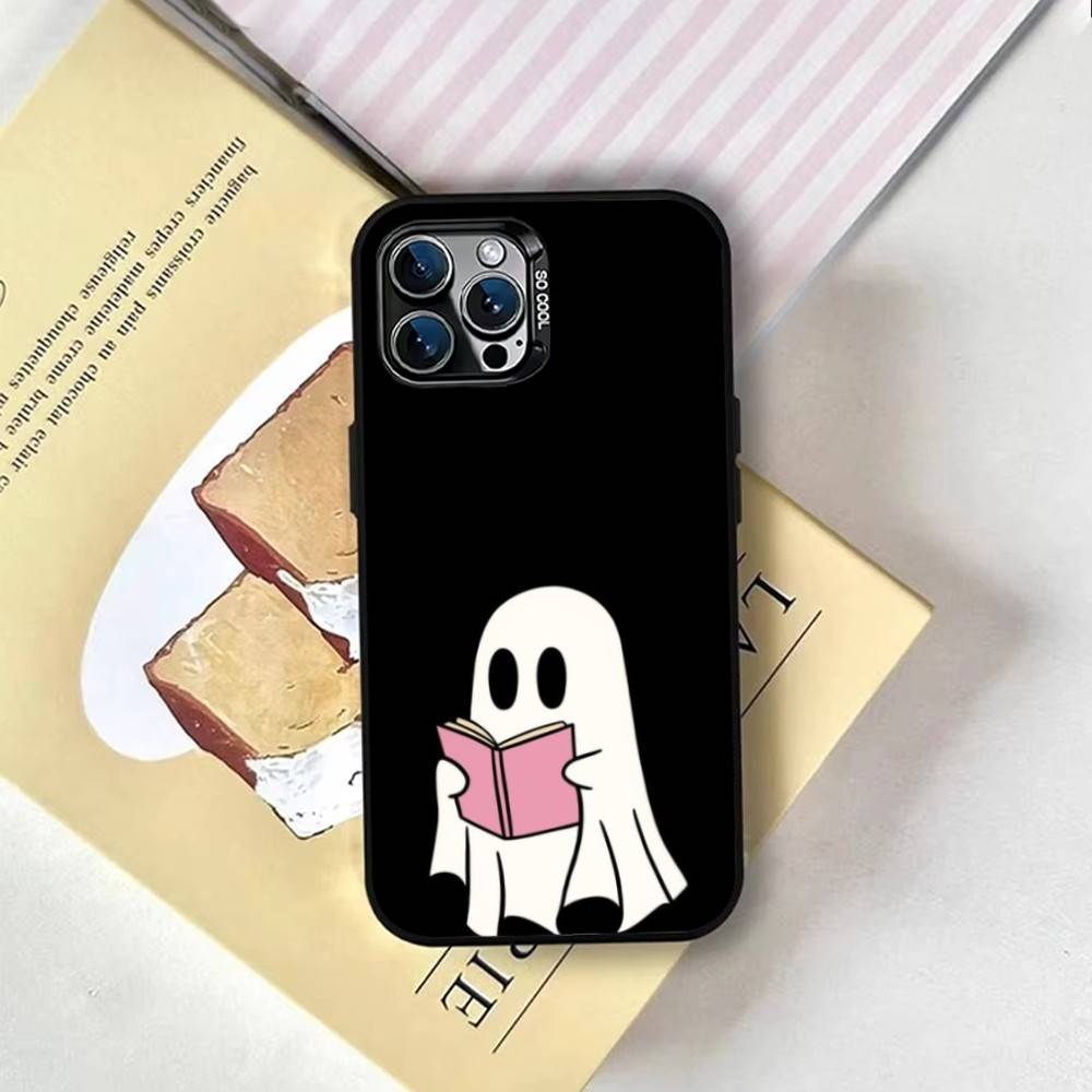 Stardust Ghost Phone Case For iPhone 17,16,15,14,13,12,11 Plus,Pro Max,XS,Colorful Silver Phone case Funda Cover