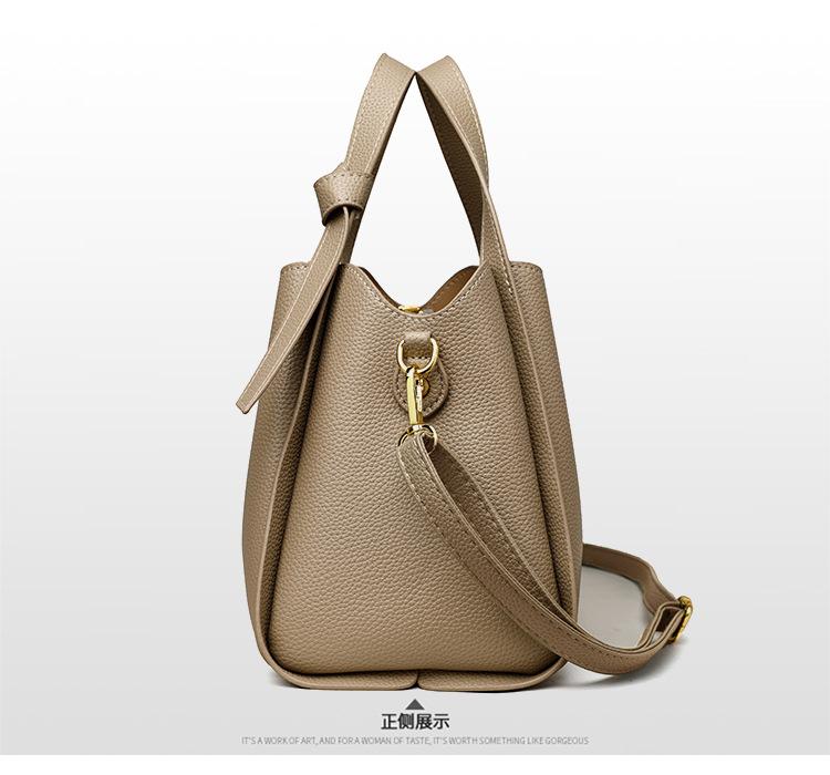 Women's messenger bag leather handbag