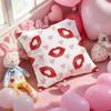 Creative Red Lips Personality Fashion Trend Cushion Pattern Printed Pillowcase For Living Room Sofa Cushion CoverBedroom Decor