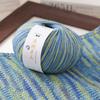 50g/ Roll Practical Gradient Color Wool Yarn Multicolor Handmade Crochet Yarn Knitting Soft Long Velvet Yarn for Blanket Scarf