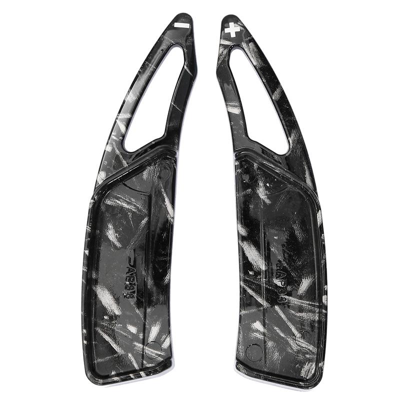 For Peugeot Shift Paddle 3008 2008 5008 508 308 208 GT SW Carbon Fiber Pattern Car Steering Wheel DSG Extender Shifter Paddles