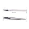 Stainless Steel ESD-Safe Tweezers Plastic Head Straight Anti-Static Tweezers Pointed Tip Fine Pointed Engineer Tweezers