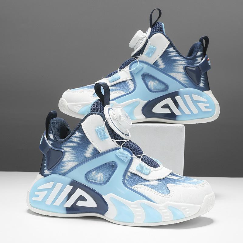 Year of the Snake limited boys shoes spring and summer new children's sports basketball shoes middle aged red boy natal year