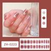22Pcs Nail Wraps Polish Strips Self Adhesive Nail Polish Sticker Gel Nail Strips