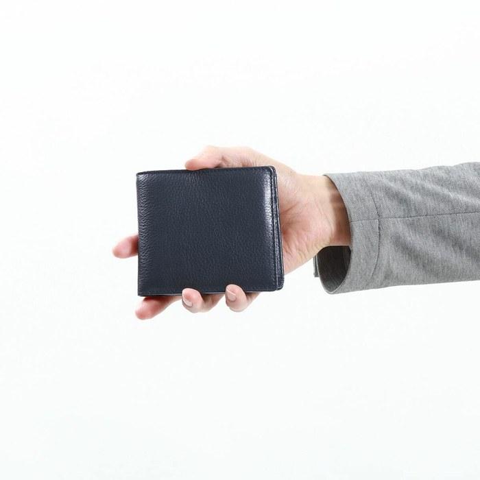[Aniari] Bifold Wallet 07-20000-221 Navy Gray One Size