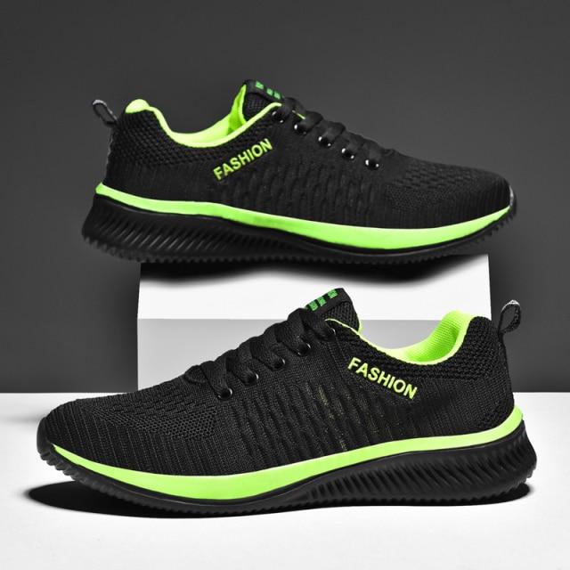 Fashion Men Sneakers Breathable Mesh Sport Running Men Shoe Trend Tennis Male Sneakers Lightweight Casual Walking Platform Shoes
