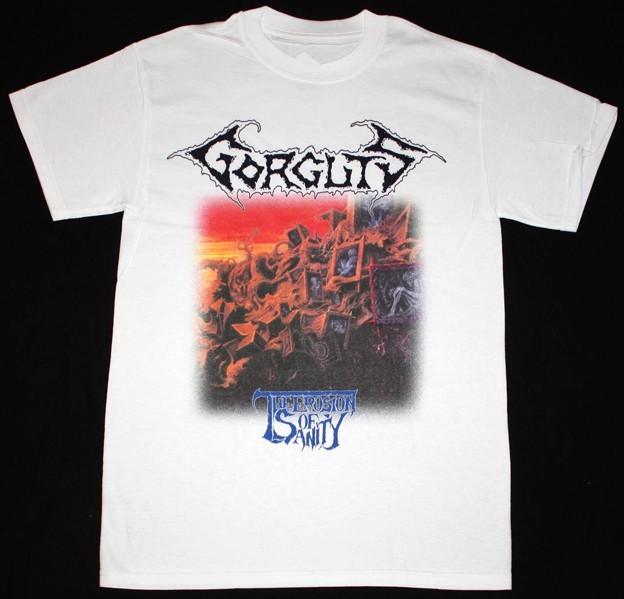 GORGUTS THE EROSION OF SANITY Cotton White All Size Shirt CM463 Unisex T-Shirt S