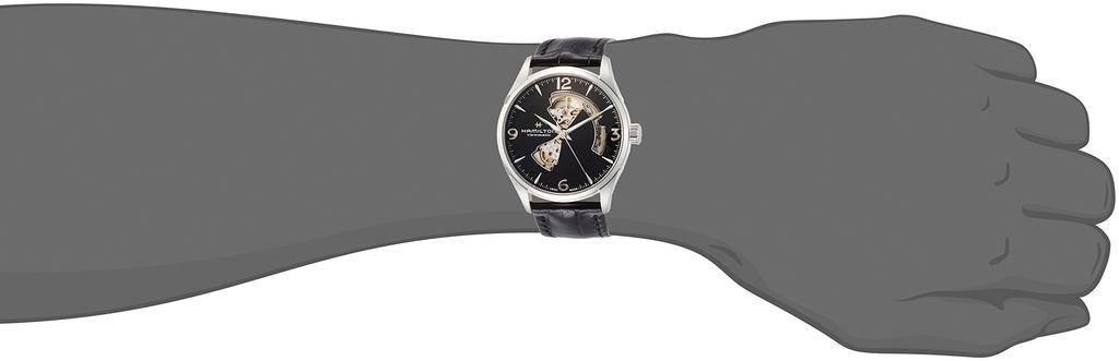 HAMILTON Watch Genuine Warranty Jazzmaster Open Heart Gents Mechanical Automatic Winding H32705731 Imported [Hamilton] Men's [Regular Product]
