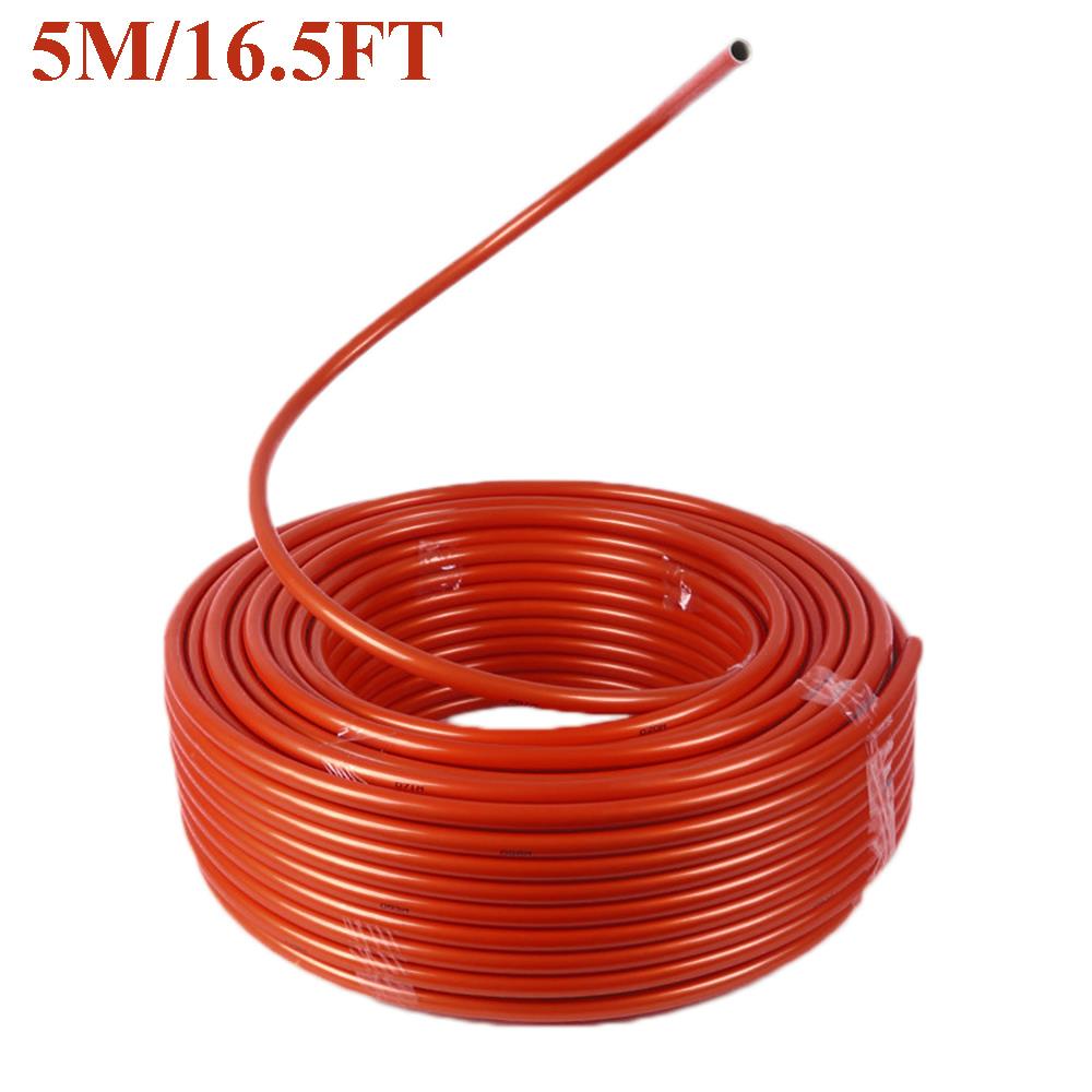 5M Styling Tube PVC Aluminum Plastic Molding Pipe For Baby Shower Birthday Christmas Wedding DIY Fake Flower Stem Molding Pipe