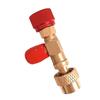 HS-1223 R410 Refrigerant Charging Valve (5/16 SAE Male & Female Threads) - 1 Piece.
